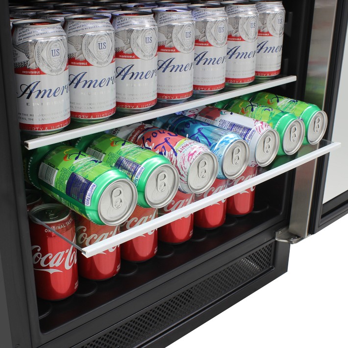 Vinotemp 24 inch Top Handle Wine and Beverage Cooler Williams Sonoma