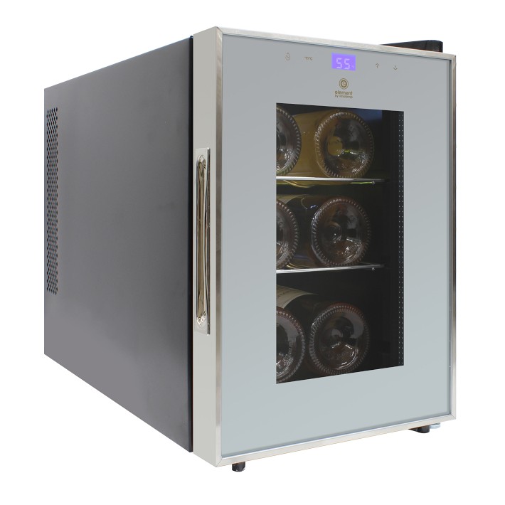 Vinotemp 6Bottle Touch Screen SingleZone Wine Cooler Williams Sonoma