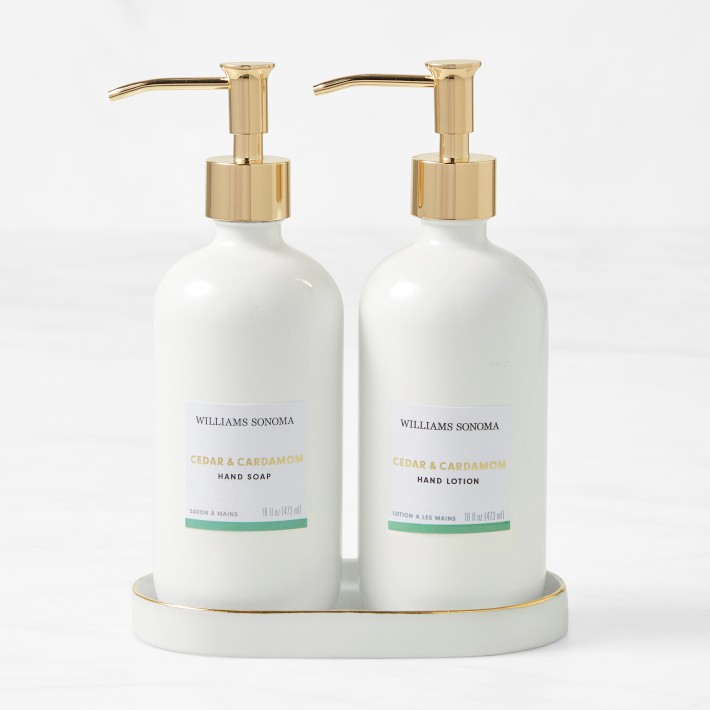 Home Fragrance 3-Piece Hand Soap & Lotion Set, Cedar & Cardamom ...