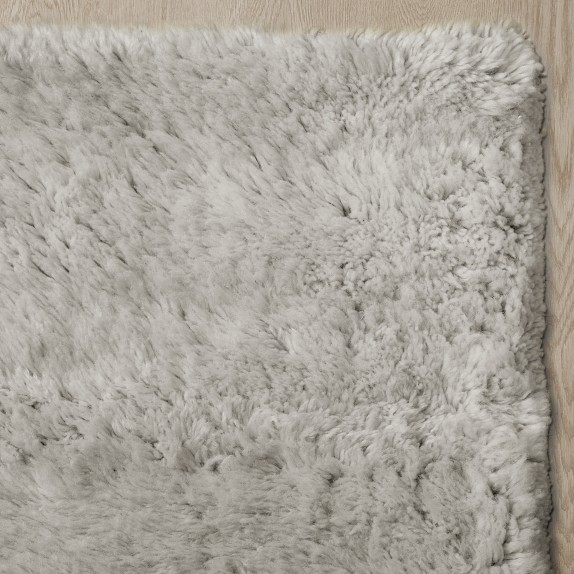 Nelson Plush New Zealand Wool Shag Rug | Williams Sonoma