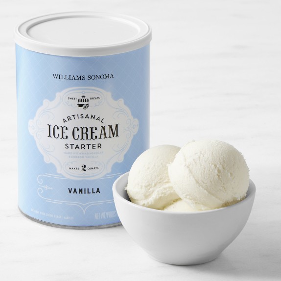 Williams Sonoma Ice Cream Starter Vanilla Homemade Ice Cream Williams Sonoma