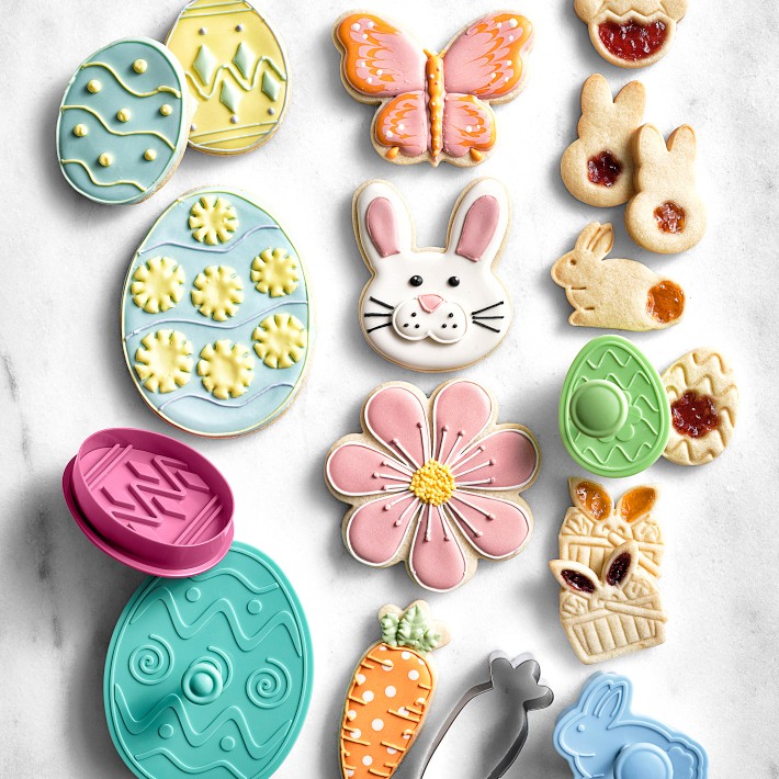 Williams Sonoma Easter Egg Cookie Decorating 26Piece Kit Williams Sonoma