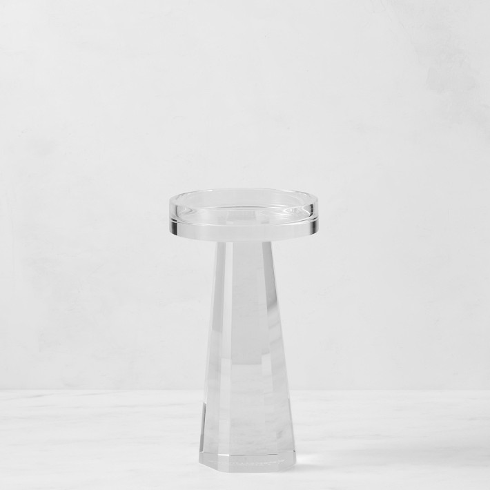 Crystal Pillar Holders Williams Sonoma