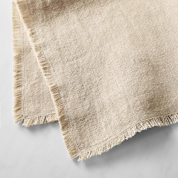 Fringed Cloth Napkins Set of 4 Williams Sonoma