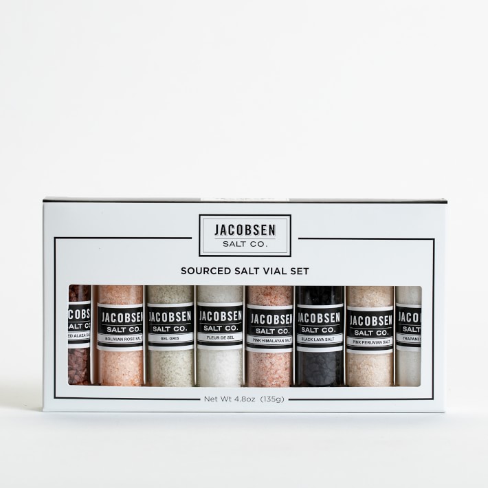 Jacobsen Salt Co. Salt Sourced 8 Vial Set