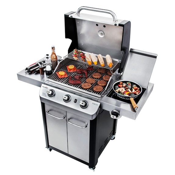 Charbroil Signature Series 3-Burner Cabinet Gas Grill | Williams Sonoma