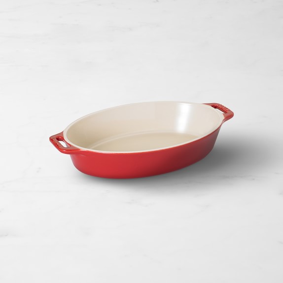 Staub Ceramic Stoneware Oval Gratin Baking Dish Williams Sonoma