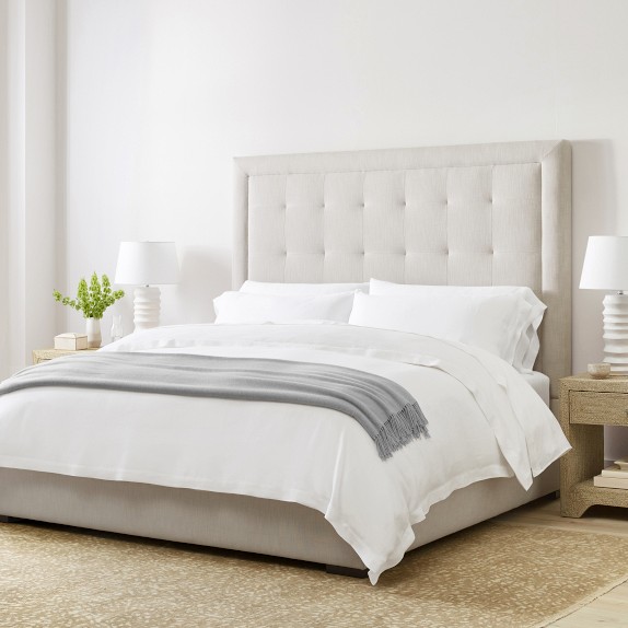 Irving Tufted Bed & Headboard | Luxury Beds | Williams Sonoma