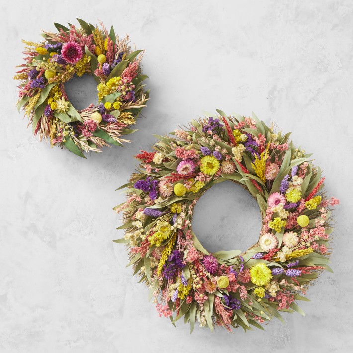 Brilliant Summer Wreath | Williams Sonoma