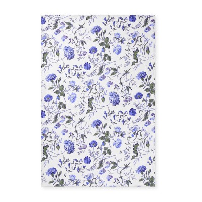 White Floral Towels, Set of 2 | Williams Sonoma