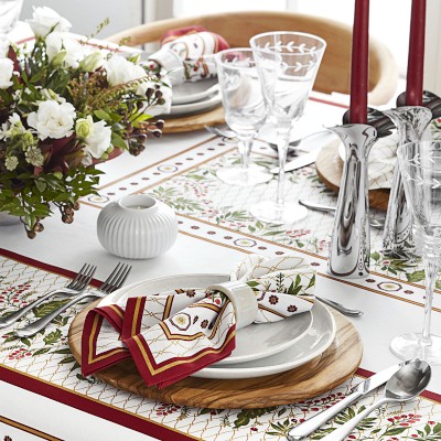 Noel Floral Tablecloth | Williams Sonoma