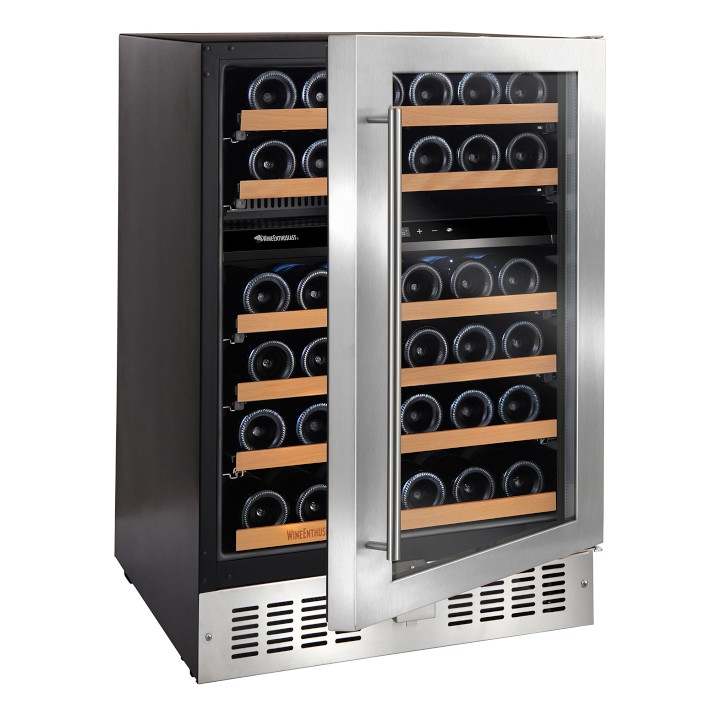 Wine Enthusiast N 'Finity S Dual Zone Wine Cellar | Wine Cooler ...