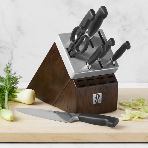 Zwilling Four Star 8Piece SelfSharpening Knife Set Williams Sonoma