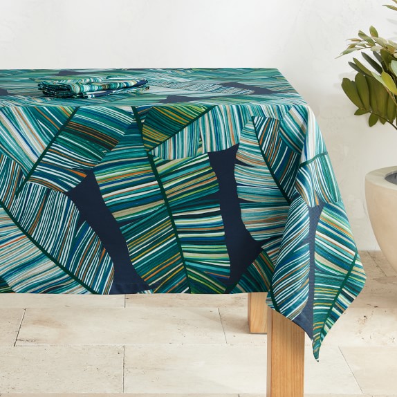 Palm Tablecloth | Williams Sonoma