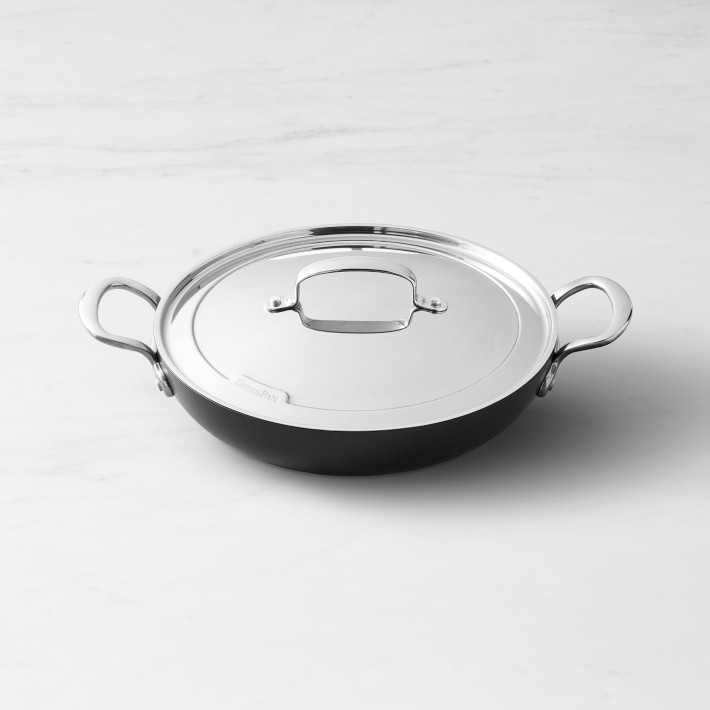 GreenPan™ Premiere Ceramic Nonstick Outdoor Covered Deep Skillet