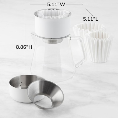 Fellow Mighty Stagg [X] 10 oz. Pour-Over Set | Williams Sonoma