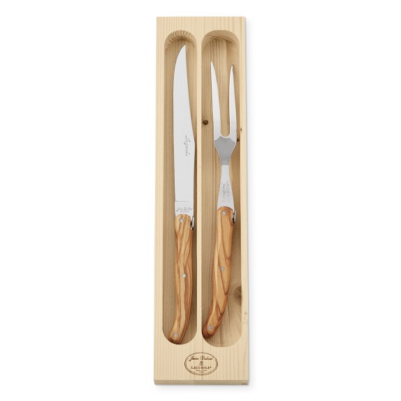 Jean Dubost Laguiole Knife Carving Set Williams Sonoma