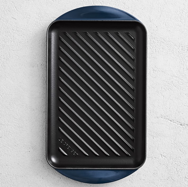 Le Creuset Cast Iron Skinny Grill Pan Williams Sonoma