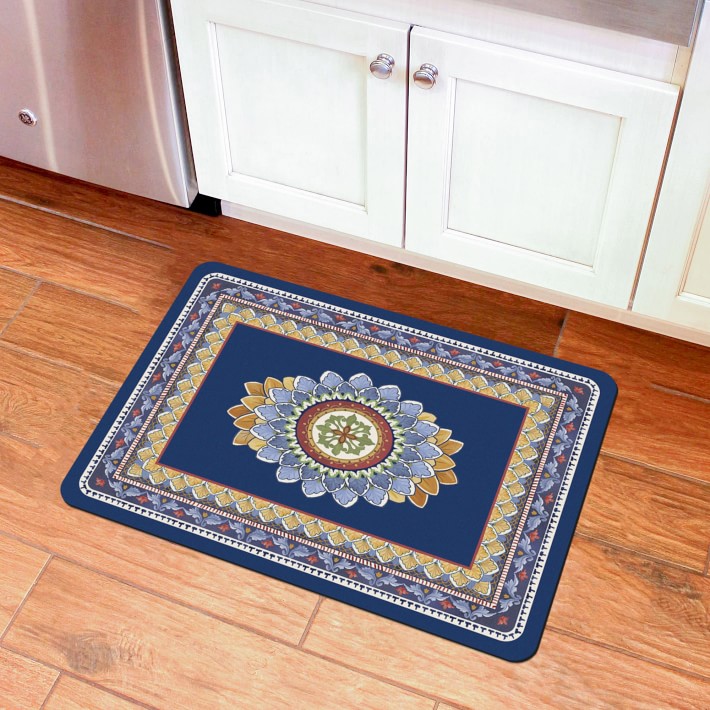Sicily Milazzo Cushioned Kitchen Mat Williams Sonoma