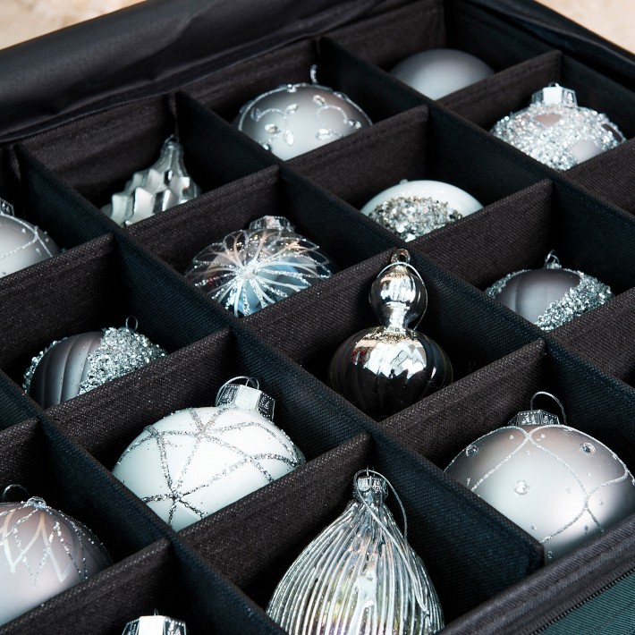 TreeKeeper 3Tray Christams Ornament Storage Keeper Williams Sonoma