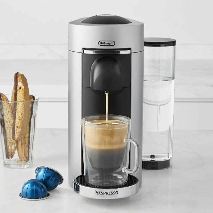 Nespresso VertuoPlus Deluxe Coffee & Espresso Machine By De'Longhi Williams Sonoma