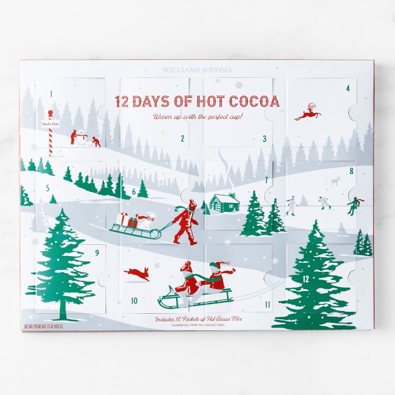 12 Days Of Hot Cocoa Advent Calendar Williams Sonoma