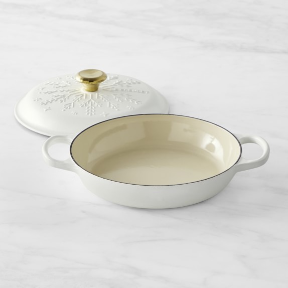 Le Creuset Noel Snowflake Braiser, 2 1/4Qt. Williams Sonoma