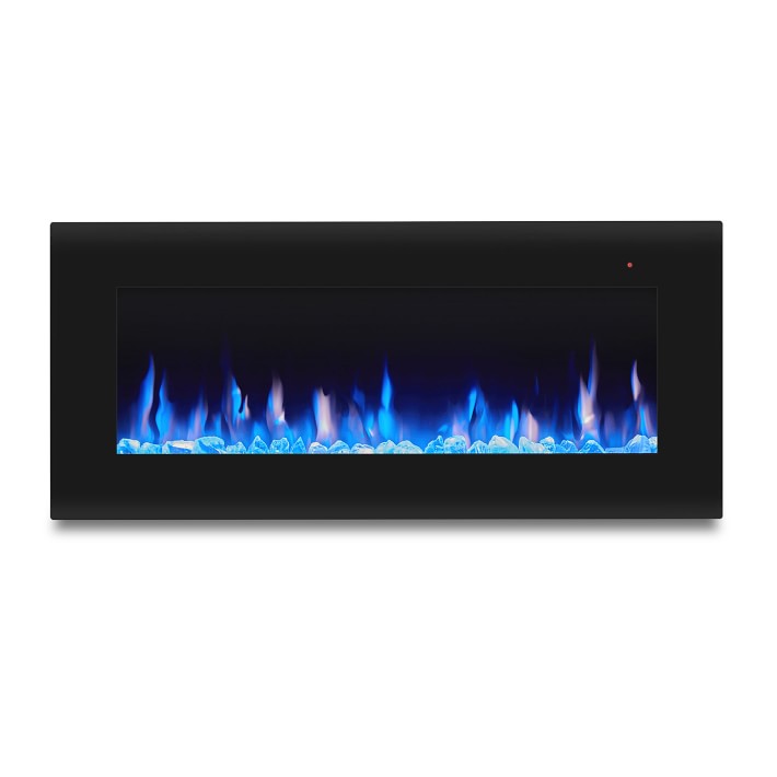 Faroe Wall Hung Electric Fire Place Williams Sonoma