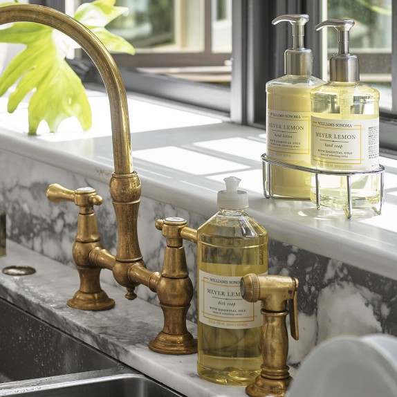 Williams Sonoma Meyer Lemon Hand Soap & Lotion Classic 4Piece Gift