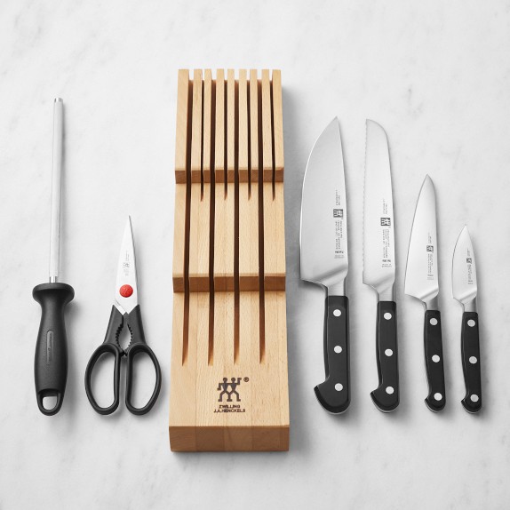 Zwilling J.A Henckels Pro 7Piece InDrawer Knife Set Williams Sonoma