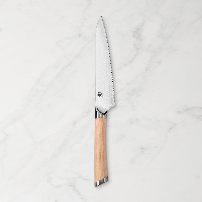 Shun Hikari 6" Serrated Utility Knife Williams Sonoma