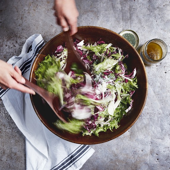 Open Kitchen by Williams Sonoma Wood Salad Bowls Williams Sonoma