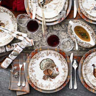 Plymouth Turkey Dinner Plates | Williams Sonoma