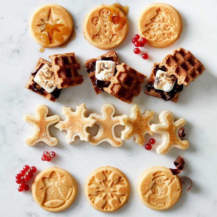 Nordic Ware Nonstick Holiday Pancake Pan & Mix Set Williams Sonoma