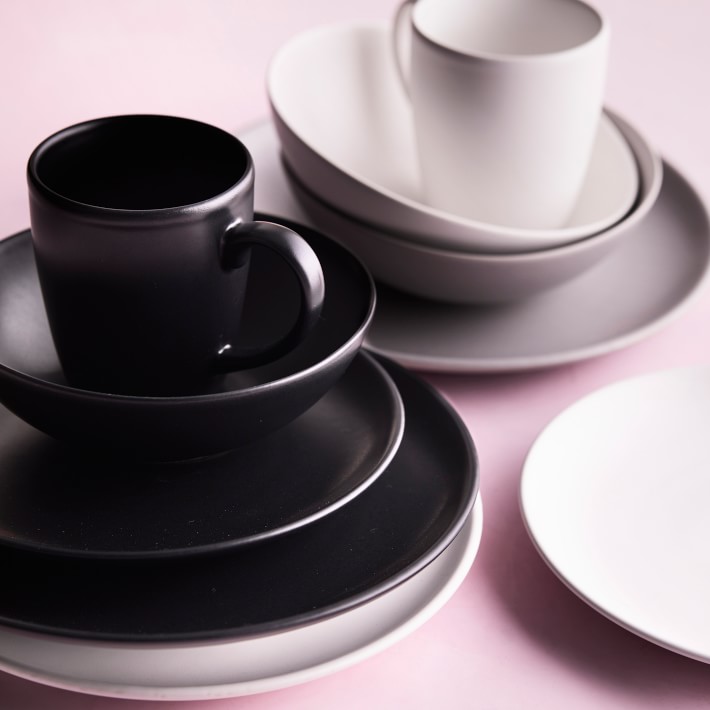 Open Kitchen By Williams Sonoma Matte 16 Piece Dinnerware Set   Open Kitchen By Williams Sonoma Matte Coupe Bowls Set Of 4 O 