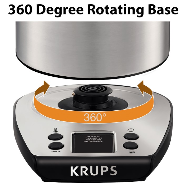 KRUPS Electric Kettle Review 1.7 Liter Smart Temp Digital Kettle for