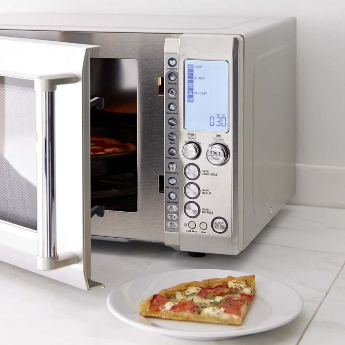 Breville Quick Touch™ Crisp Inverter Microwave Oven Williams Sonoma