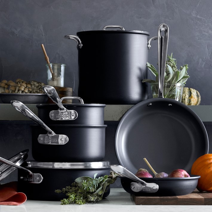  Paula Deen Signature Nonstick Cookware Pots and Pans Set, 15  Piece, Red: Home & Kitchen