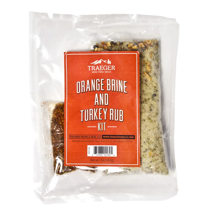 Traeger Turkey Pellets + Brining Kit Smoked Thanksgiving Turkey Williams Sonoma