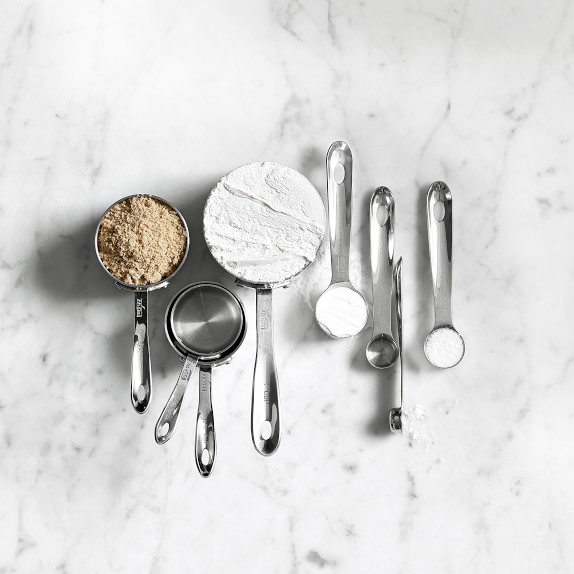 All Clad, Kitchen, All Clad Stainless Steel Measuring Cups Spoons