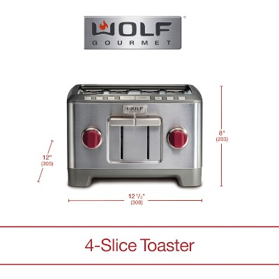 Wolf Gourmet 4-Slice Toaster | Williams Sonoma
