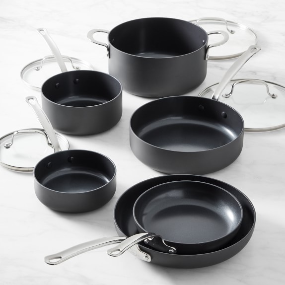 Open Kitchen by Williams Sonoma Ceramic Nonstick 10Piece Cookware Set