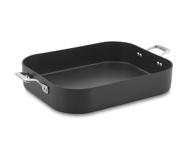 Calphalon Elite Nonstick Roasting Pan With Rack Williams Sonoma