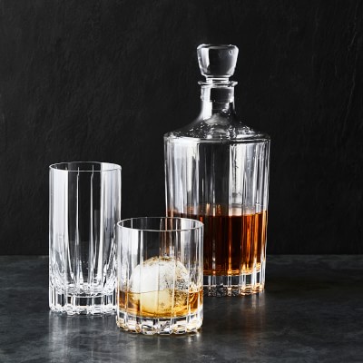 Dorset Whiskey Decanter & Double Old-Fashioned Glasses - Set of 4 ...