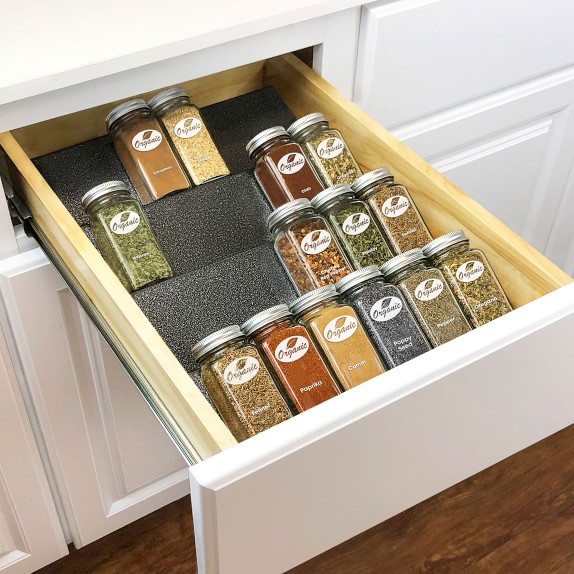 Slide Out Spice Rack Tray | Cabinet Storage | Williams Sonoma