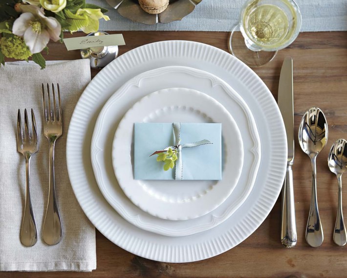 Pillivuyt Eclectique Dinnerware Set White Williams Sonoma