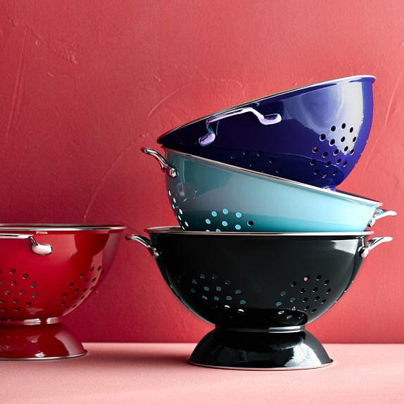 Enameled Colander Williams Sonoma