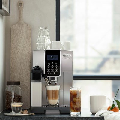 Delonghi Dinamica With Latte Crema Fully Automatic Coffee & Espresso 