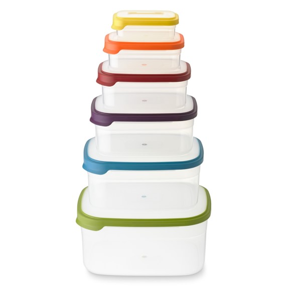 Joseph Joseph Nesting Food Storage Containers 12Piece Set Williams Sonoma