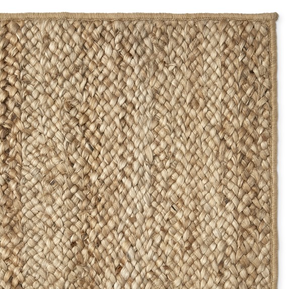 Custom Hand Braided Jute Rug Williams Sonoma